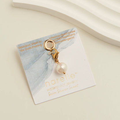Howard's - Narelle Waterproof 18K Gold Pearl Charm