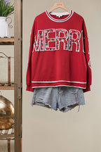 Mello. - Holiday Merry Christmas Letter Sweatshirt