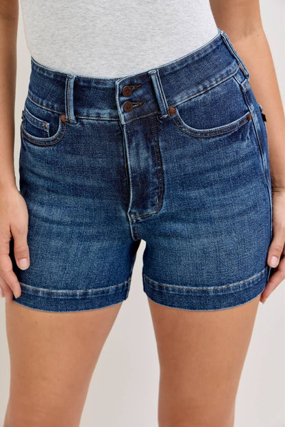 Judy Blue Jeans - HW T.C. Slim Short