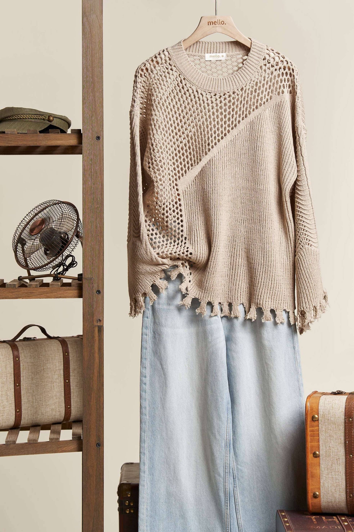 Mello. - Multi Texture Sweater