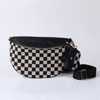JOSSLYN by wall to wall - CROSSBODY ZIPPER REMOVAL STRAP SLING BUM BAG |