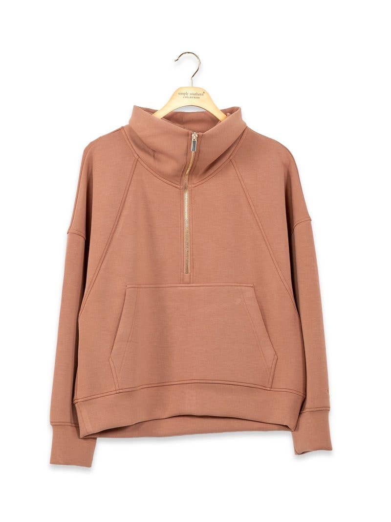 Simply Southern - Quarter Zip Pullover