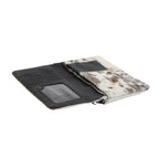 Myra Bag - COOKIE CRUNCH LEATHER AND HAIRON WALLET