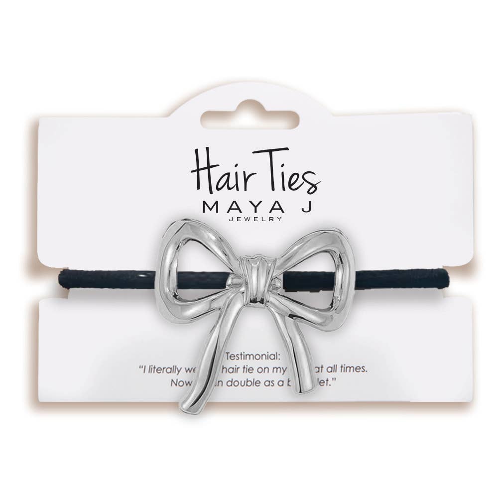 Maya J - Bold Hair Ties - 14K Gold-Plated Brass