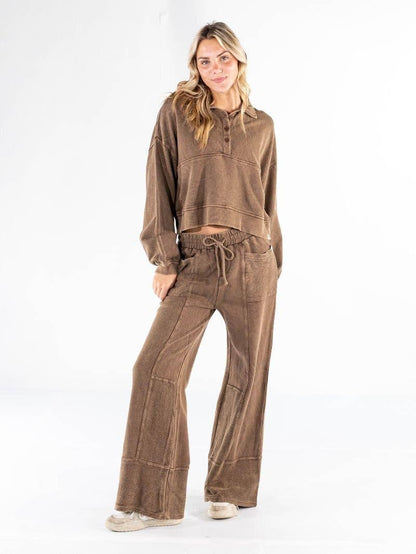 Simply Southern Sepia Panel Pants