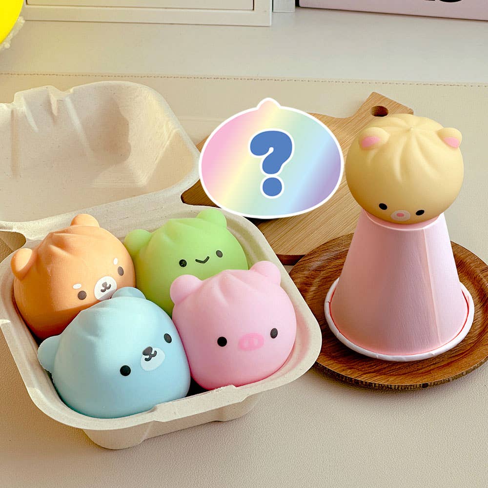 K-Wonderland - Random Animal Dumpling Squishy – Mystery Stress Toy