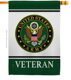 Two Group Flag Co - Army Veteran Armed Forces Military Decor Flag