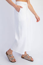 Rae Mode - MODAL SCUBA CROPPED WIDE PANT