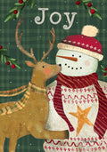 Custom Decor - Snowman Deer