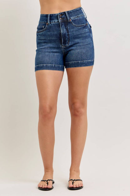 Judy Blue Jeans - HW T.C. Slim Short