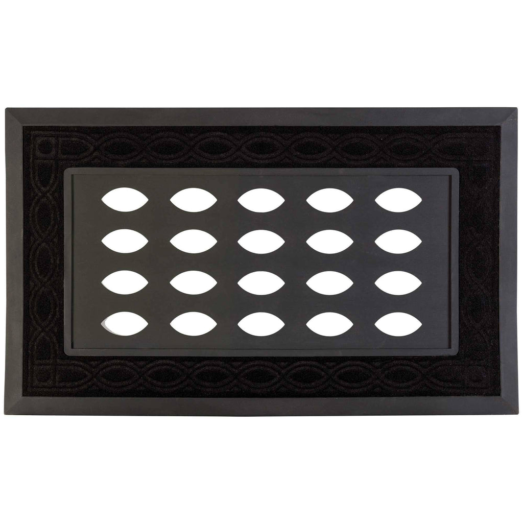 Magnolia - DECORATIVE DOORMAT TRAY RUBBER