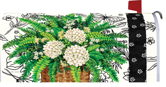 LG Mailbox Makeover-Elegant Fern