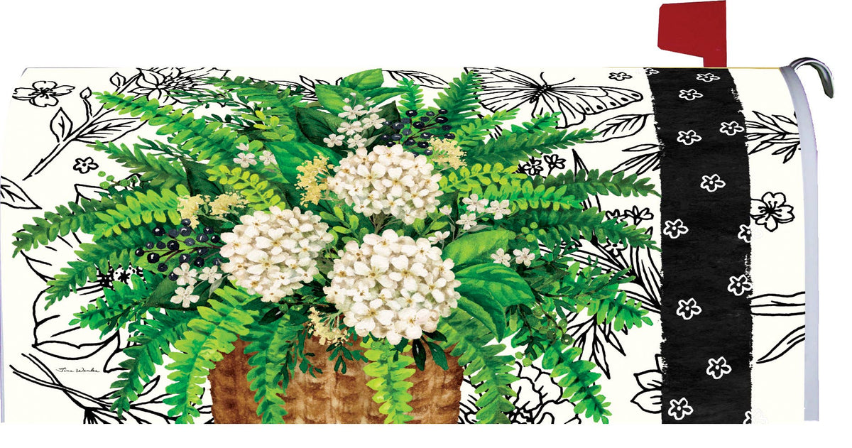 Mailbox Makeover Elegant Fern