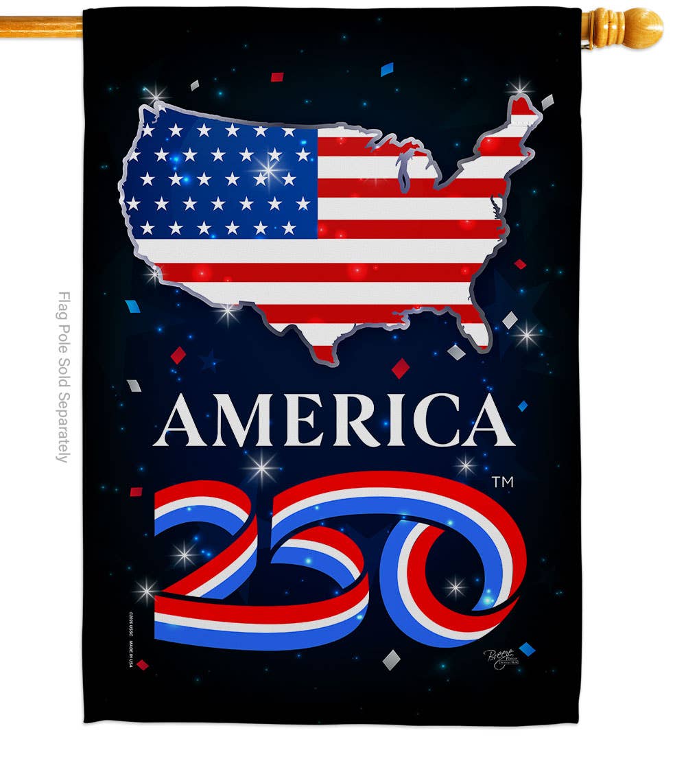 America 250 Flag Celebration USA 250th Home Decor