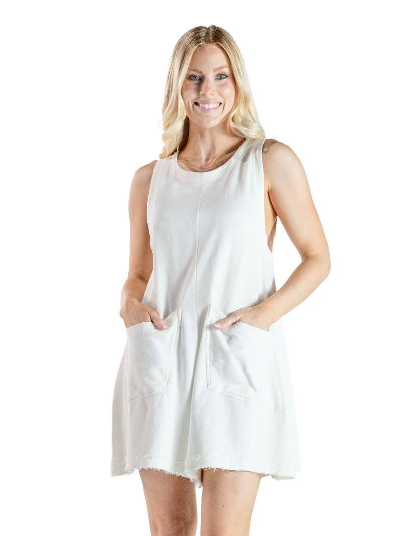Simply Southern - Washed Pocket Romper