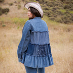 Young Threads - Limited Edition Sweater Knit Jhabla Top with Graceful Tiers