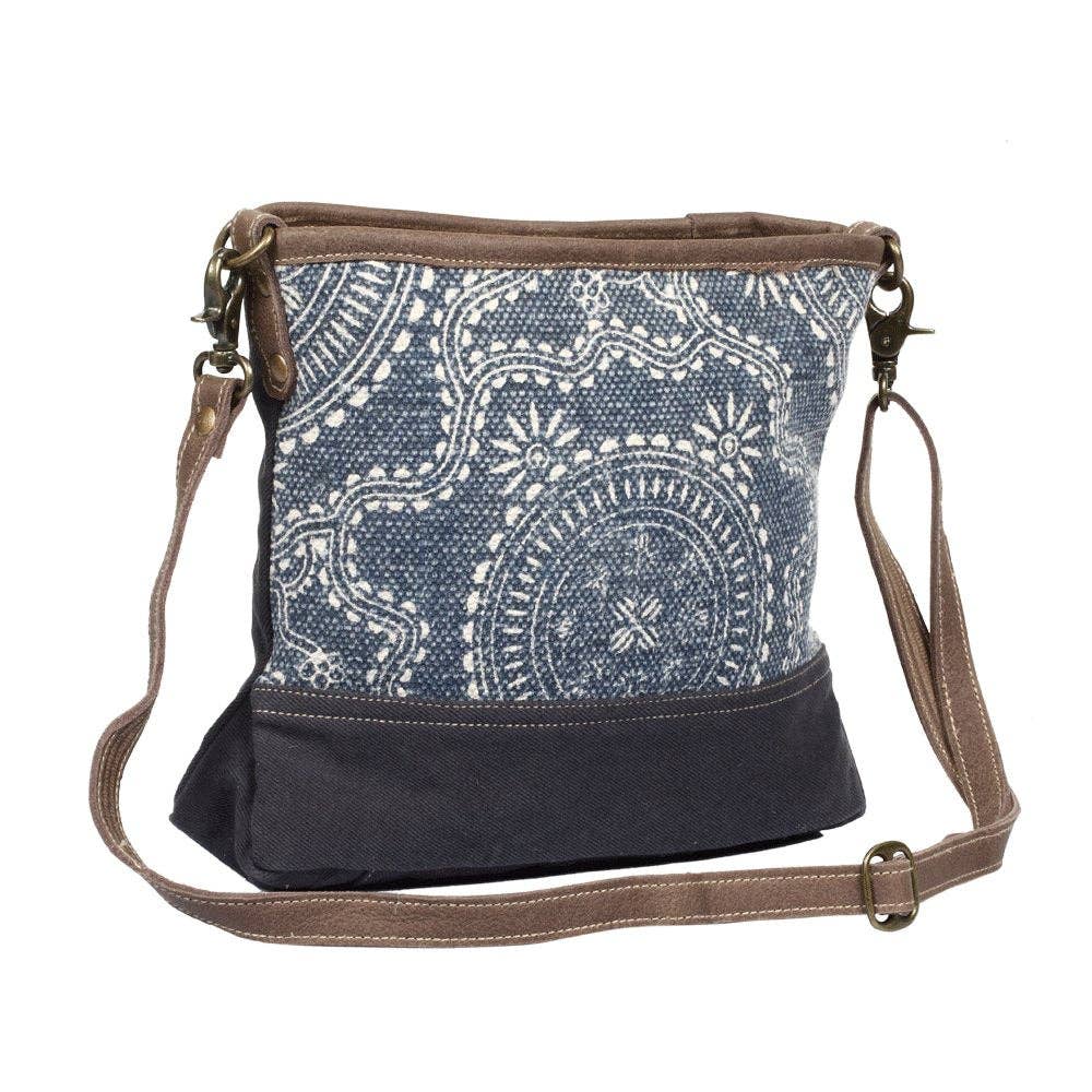 Myra Bag - Navy Kilim Shoulder Bag
