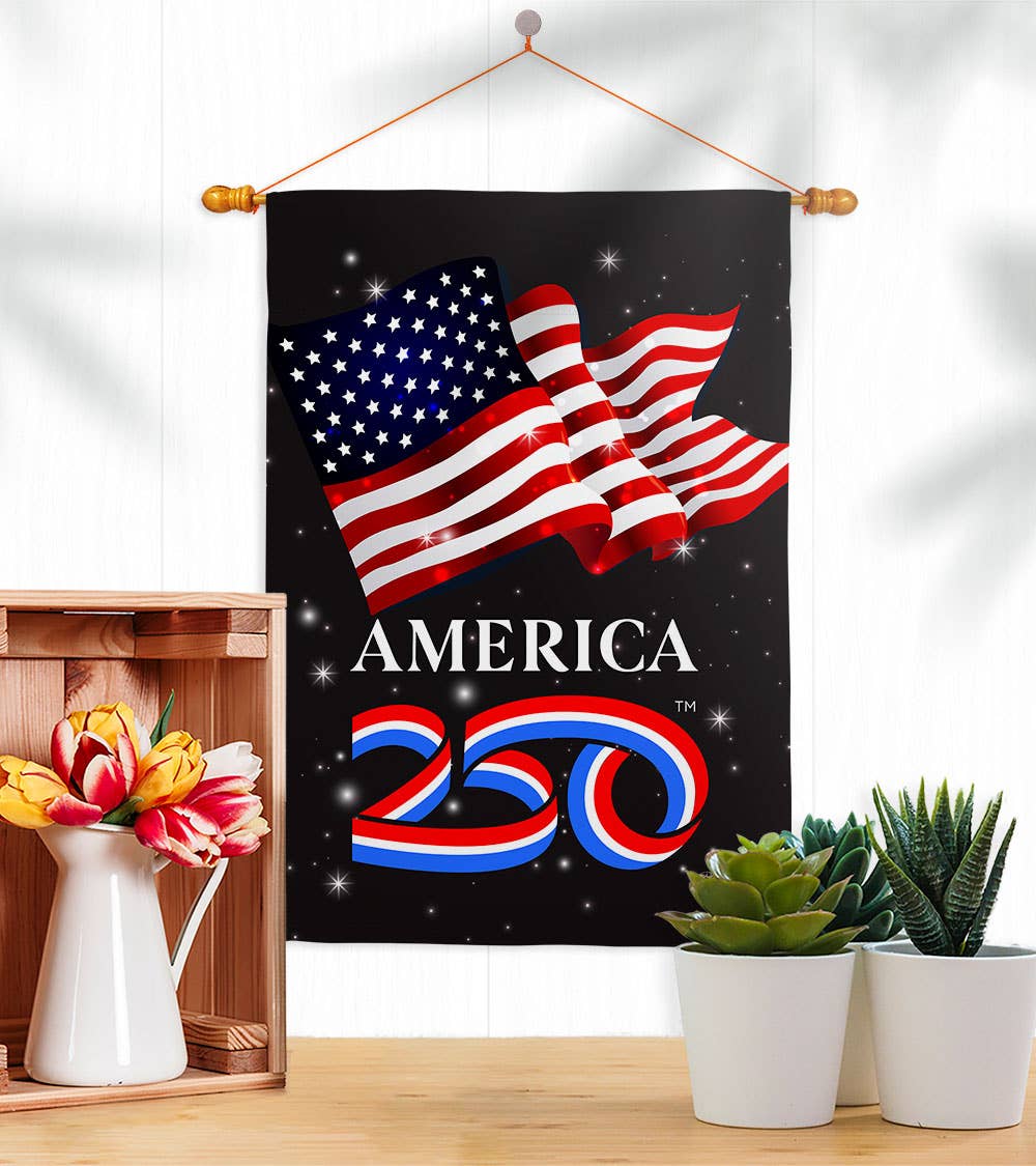 America 250 Flag American USA 250th Home Decor