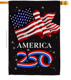 America 250 Flag American USA 250th Home Decor