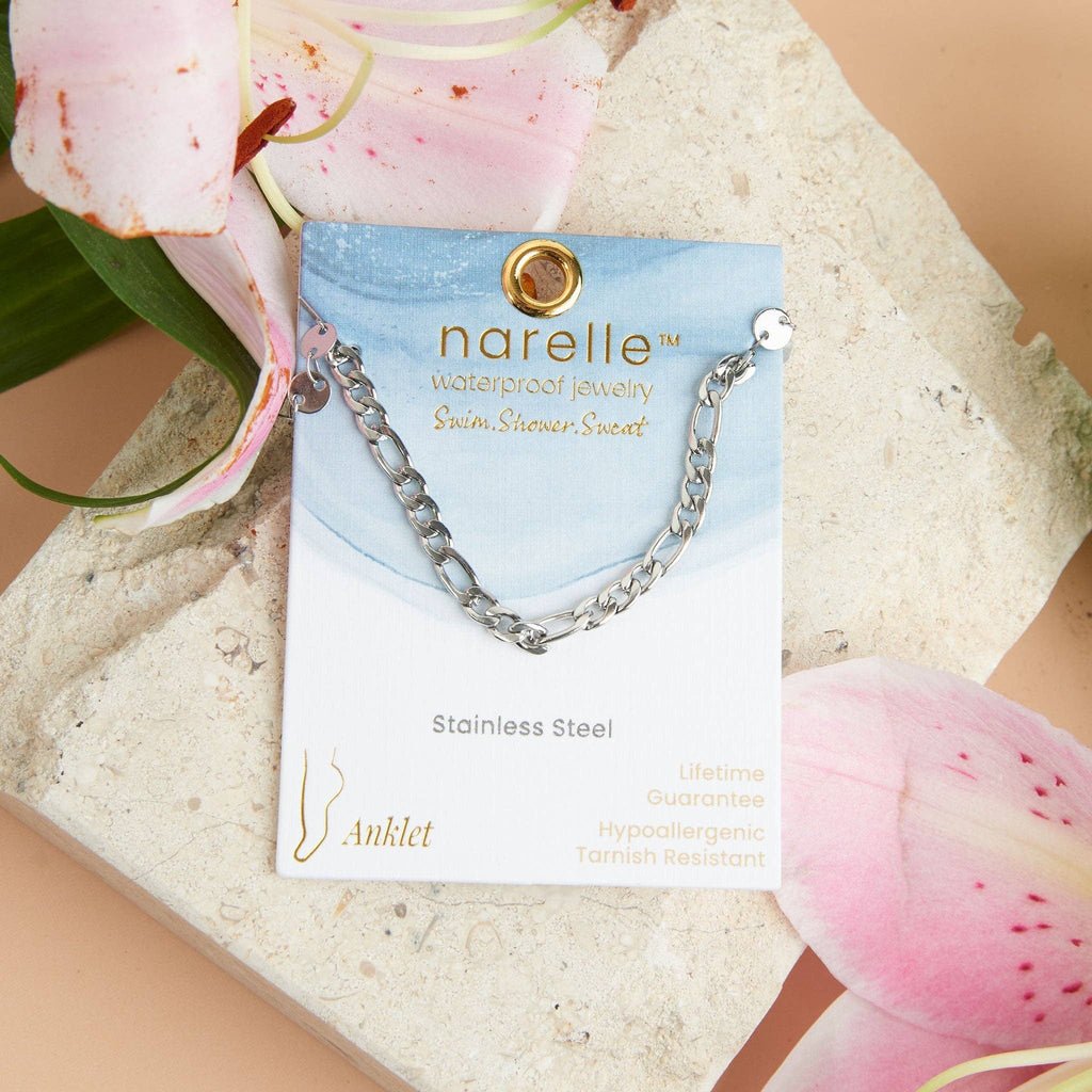 Howard's - Narelle Waterproof Multi Row Figaro Chain Anklet