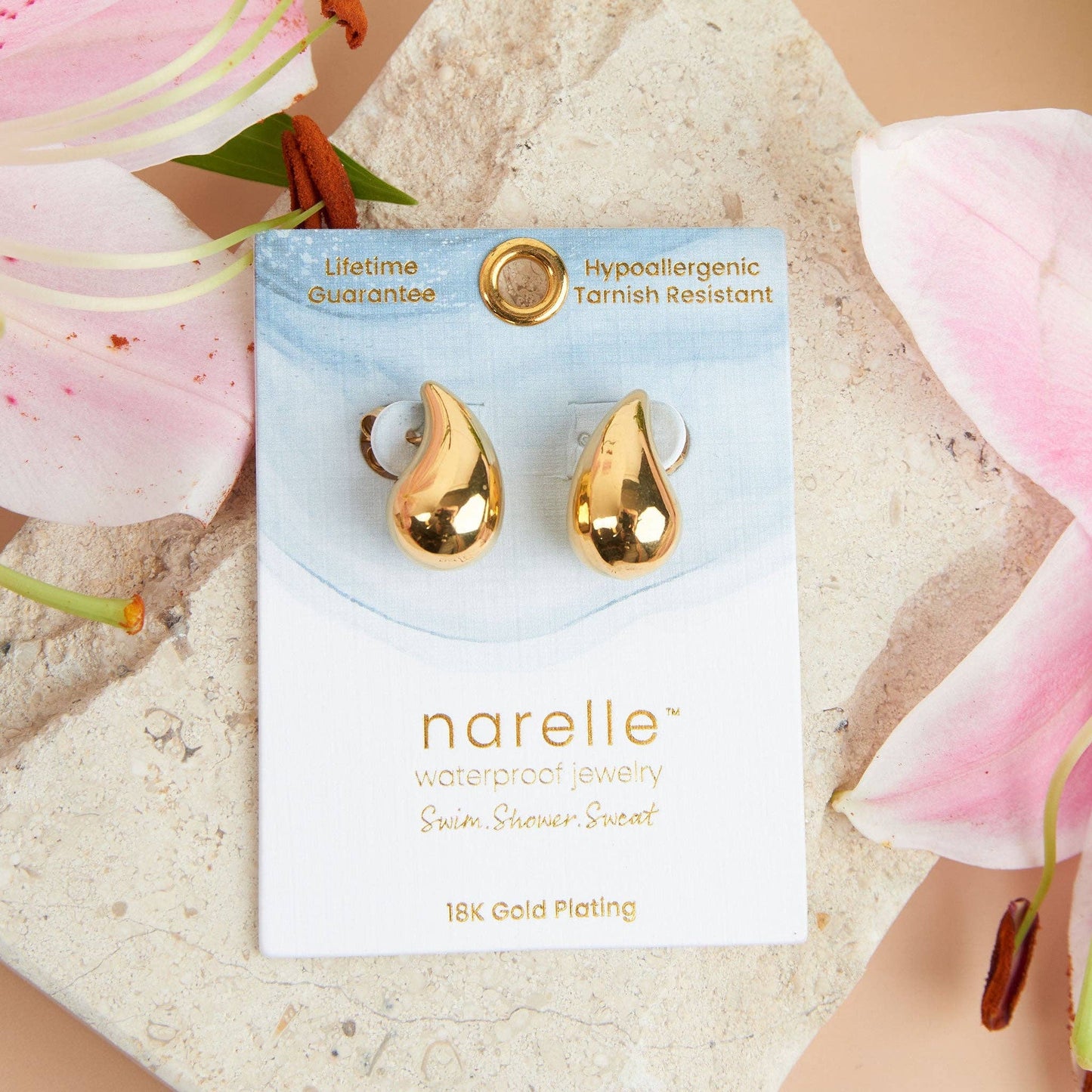 Howard's - Narelle Waterproof Tear Drop Earrings