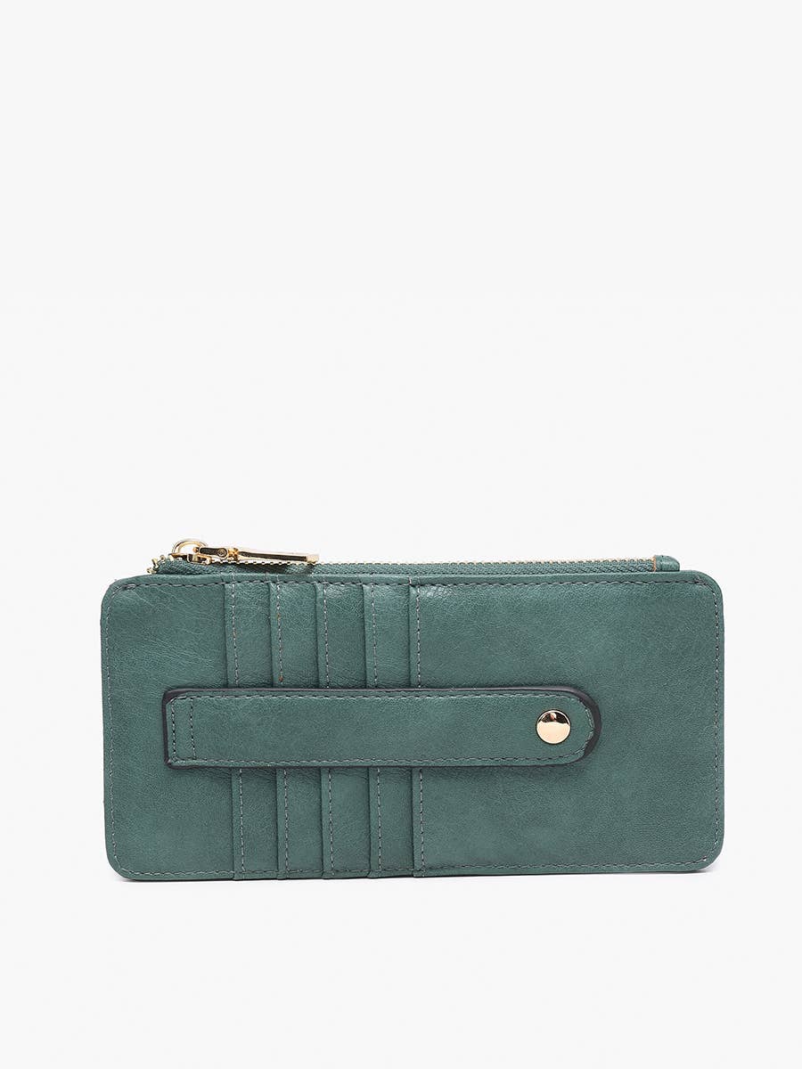 Jen & Co. - WL1889 Saige Slim Card Holder Women's Wallet