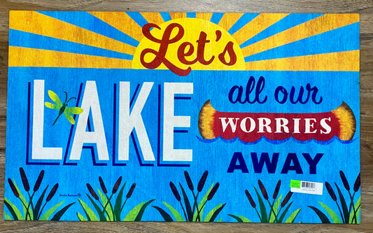Lake Time Mat Door Mat