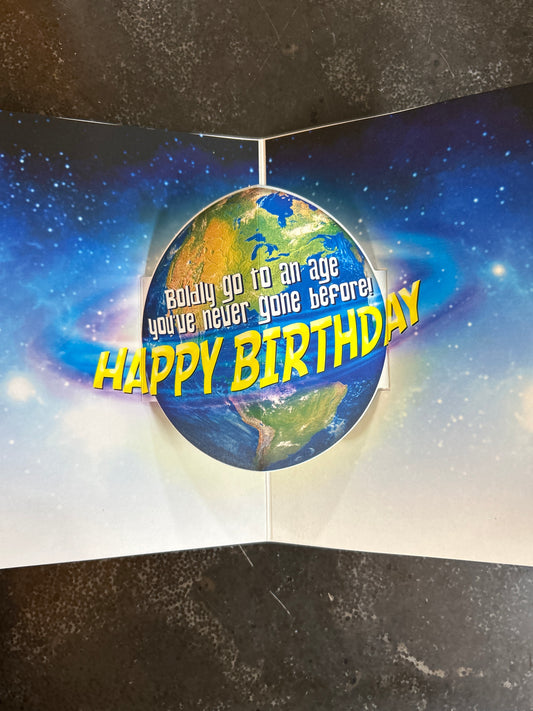 Out of This World Birthday Card