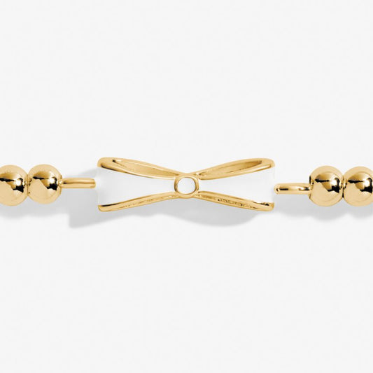 A Little 'Bride To Be' Bracelet in Gold-Tone Plating