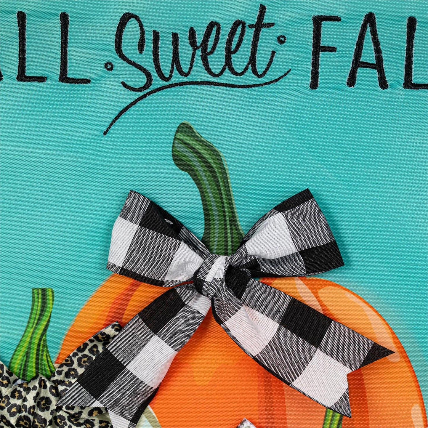 Fall Sweet Fall Applique Flag