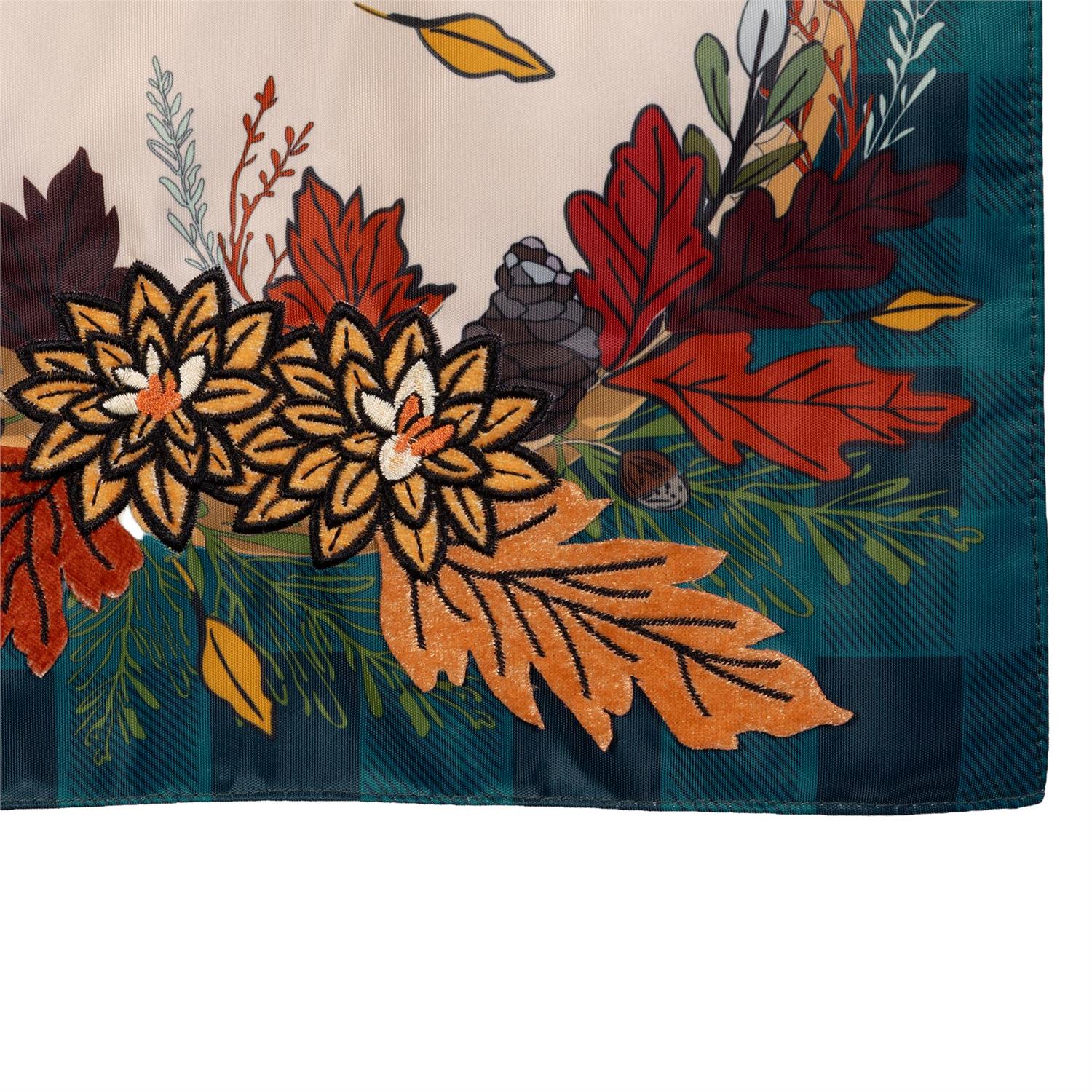 His Grace Falls On Us Applique Flag House