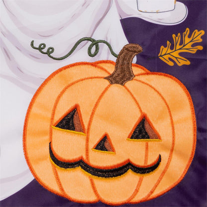 Boo-Gee Ghost Applique Flag
