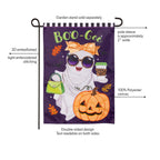 Boo-Gee Ghost Applique Flag