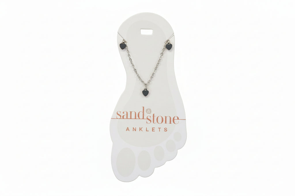 Sand and Stone Anklets