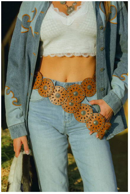 Aurelia Leather Belt