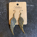 Antique Gold Angel Wings