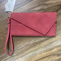 Faux Suede Wallet