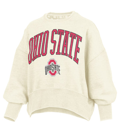 Ohio State Buckeyes Nelson Dolman Sleeve Crew Neck