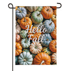 Pumpkin Bunch Burlap Flag