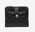 Black Quilted Wallet