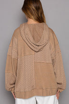 Balloon Sleeve Cut Sew Sweater Knit Top by POL!