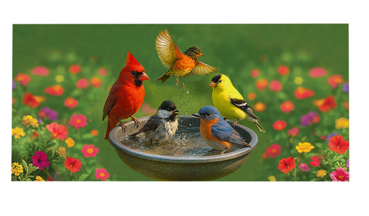 Bathing Birds Sassafras Switch Mat