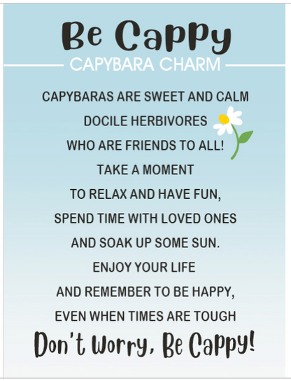 Be Cappy Capybara Charms