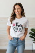Be Kind White Tee