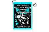 Bereavement Dad Garden Flag