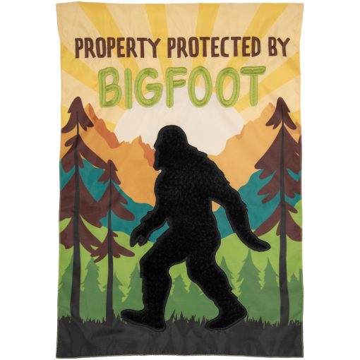 Bigfoot Double Applique Flag