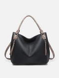 Jen & Co. -M1860DS Connar Distressed Side Pocket Tote