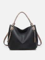 Jen & Co. -M1860DS Connar Distressed Side Pocket Tote