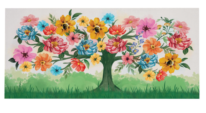 Blooming Tree of Life Sassafras Switch Mat