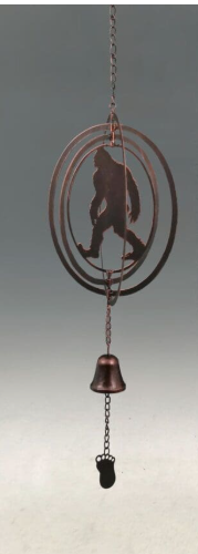 Bigfoot Metal Wind Chime Spinner